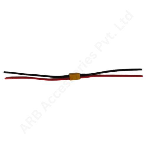 XT60 MALE+FEMALE WITH 12AWG 150MM WIRE